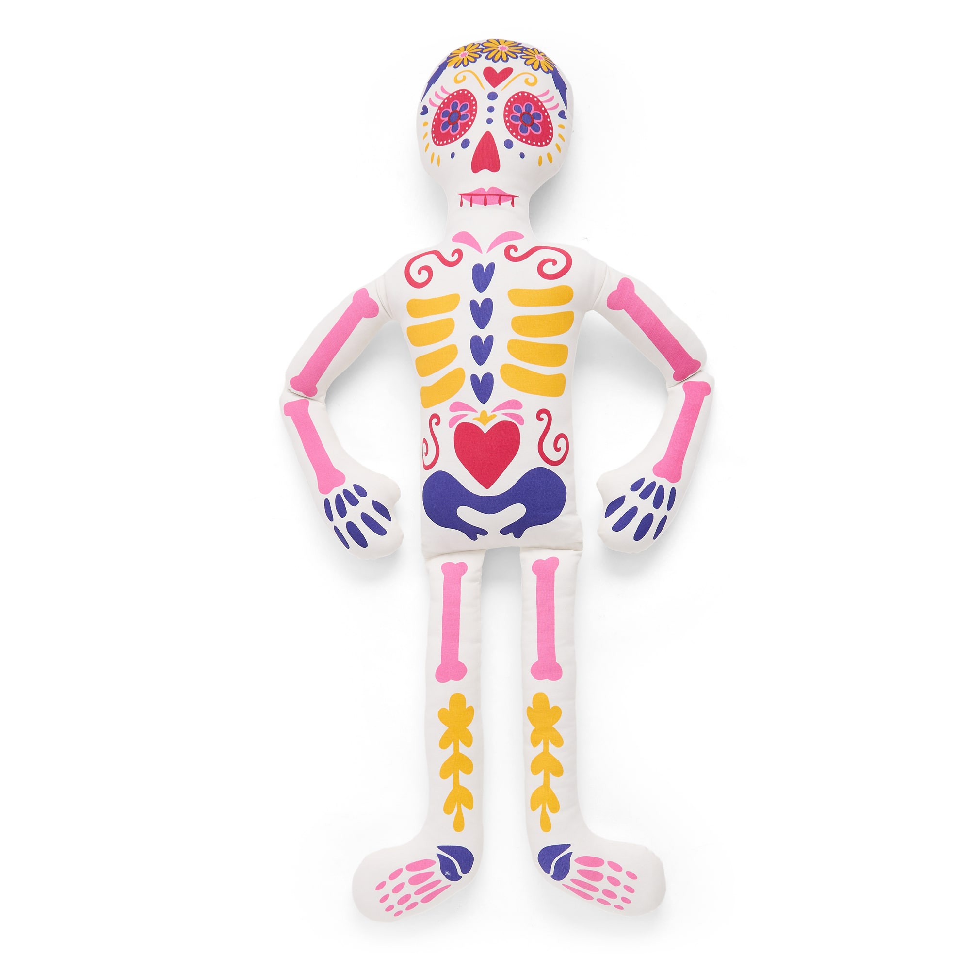 Layerings 48" Skeleton Throw Pillow