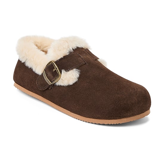 Clarks Womens Memory Foam Slip-On Slippers