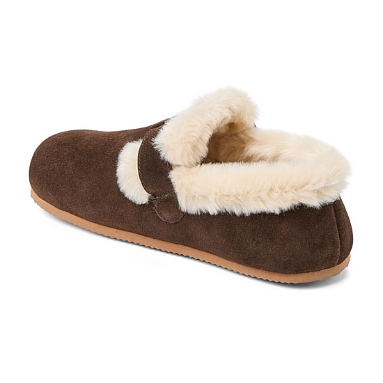 Clarks Womens Memory Foam Slip-On Slippers