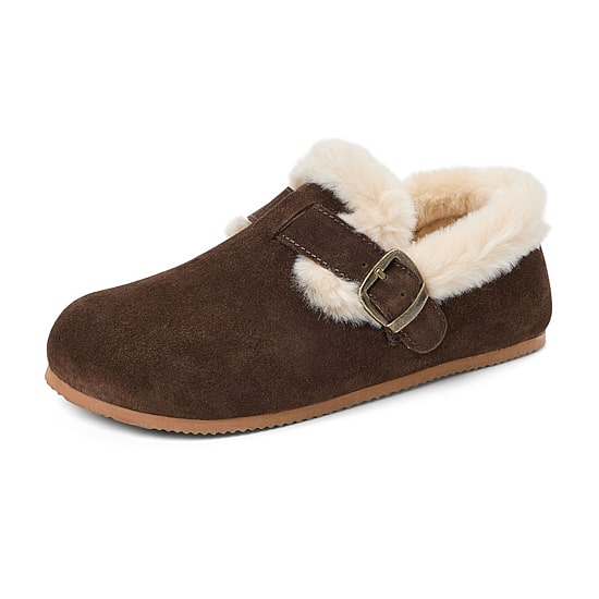 Clarks Womens Memory Foam Slip-On Slippers