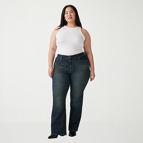 Levi's Trendy Plus Size 725 High-Rise Bootcut Jeans - Tint Time Plus