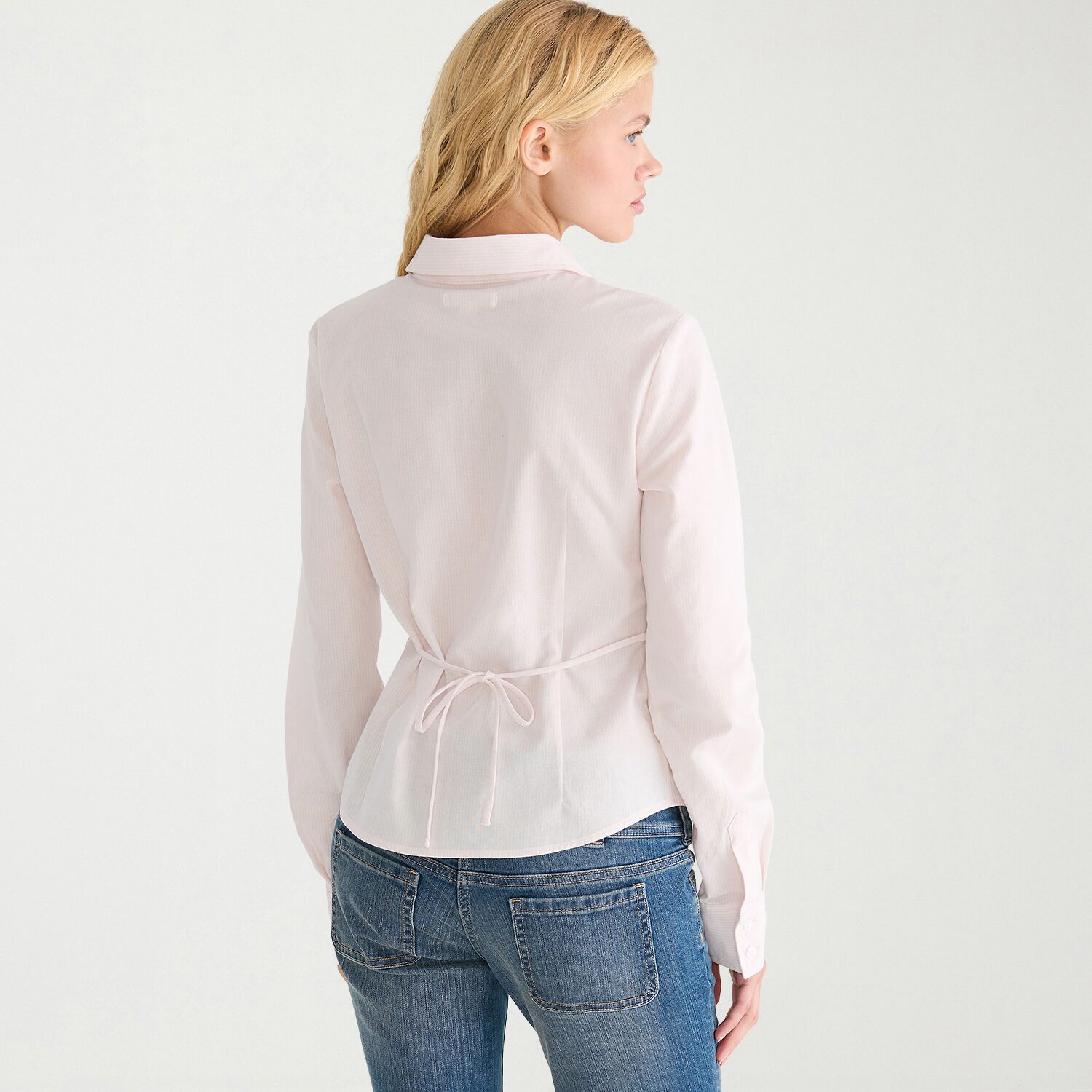 AEROPOSTALE Womens Juniors Long Sleeve Regular Fit Button-Down Shirt