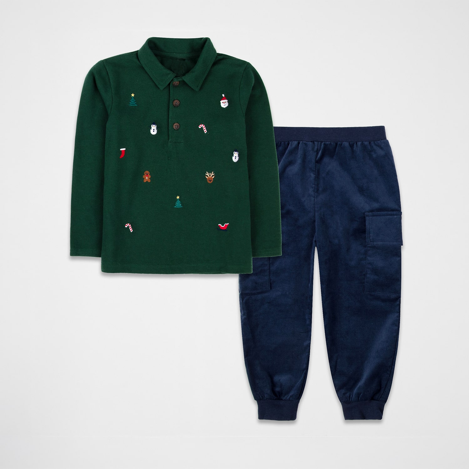 WILLOW and WYATT Toddler Boys 2-pc. Pant Set