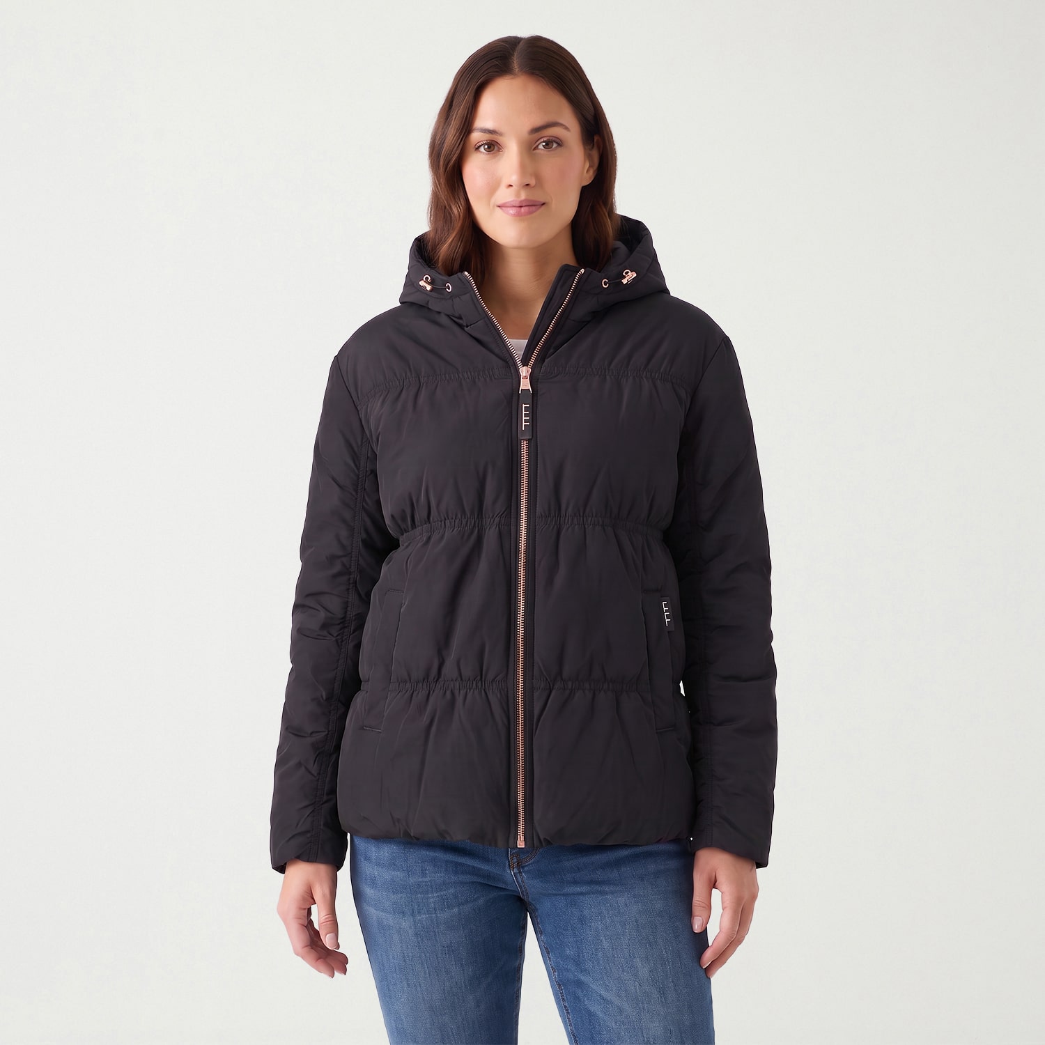 Nicole Miller Womens Midweight Jacket