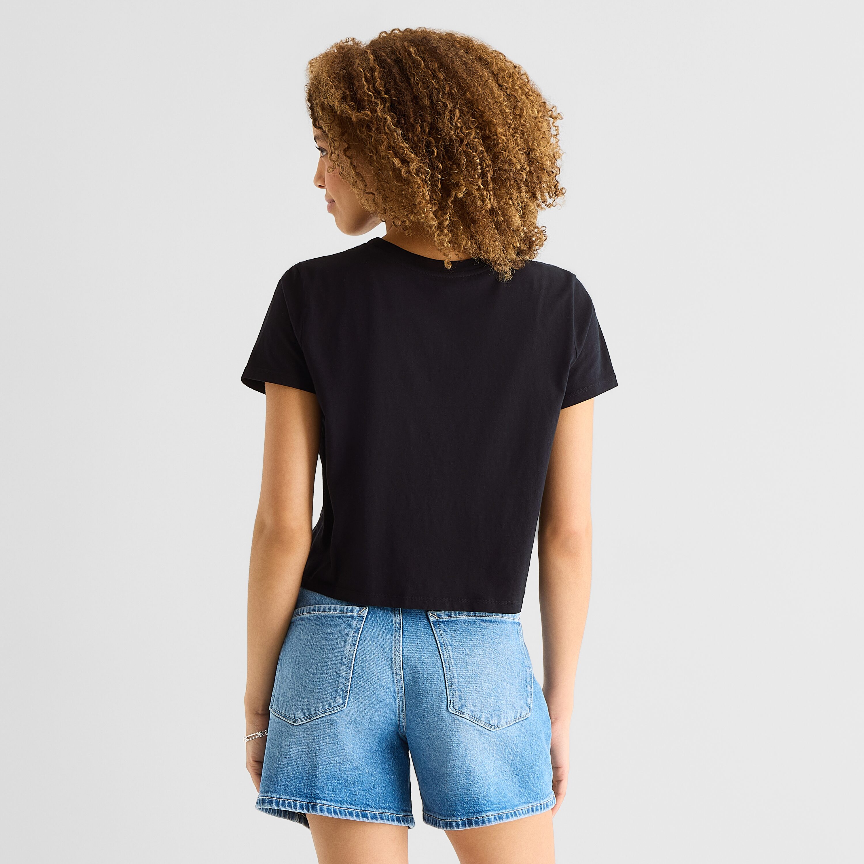 A.N.A Womens Crew Neck Short Sleeve T-Shirt