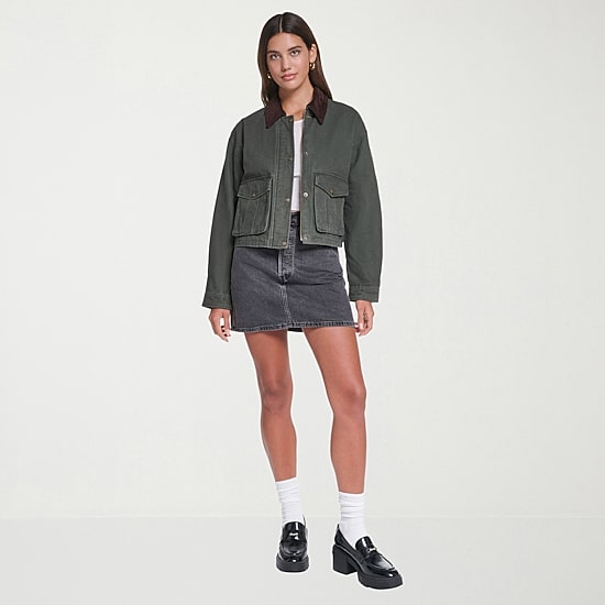 Levis Womens Crop Barn Jacket