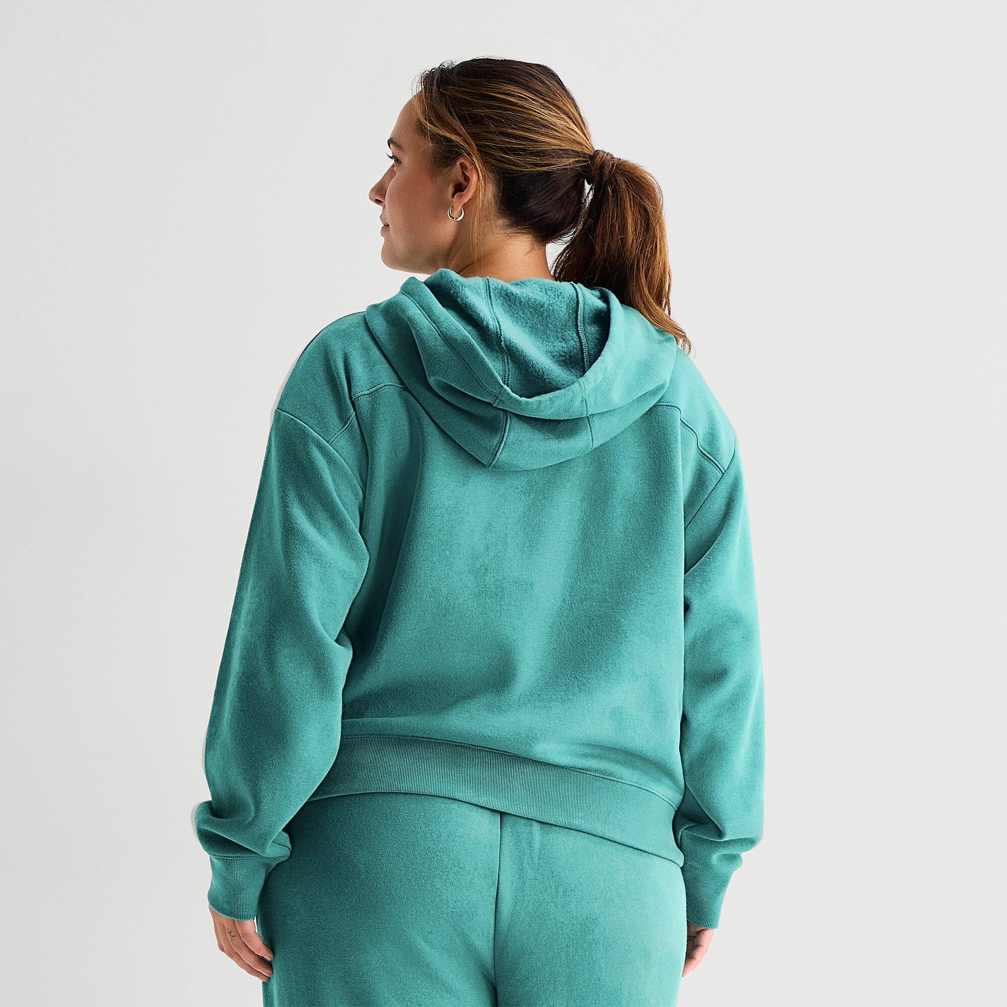 Xersion Womens Long Sleeve Active Plus Hoodie