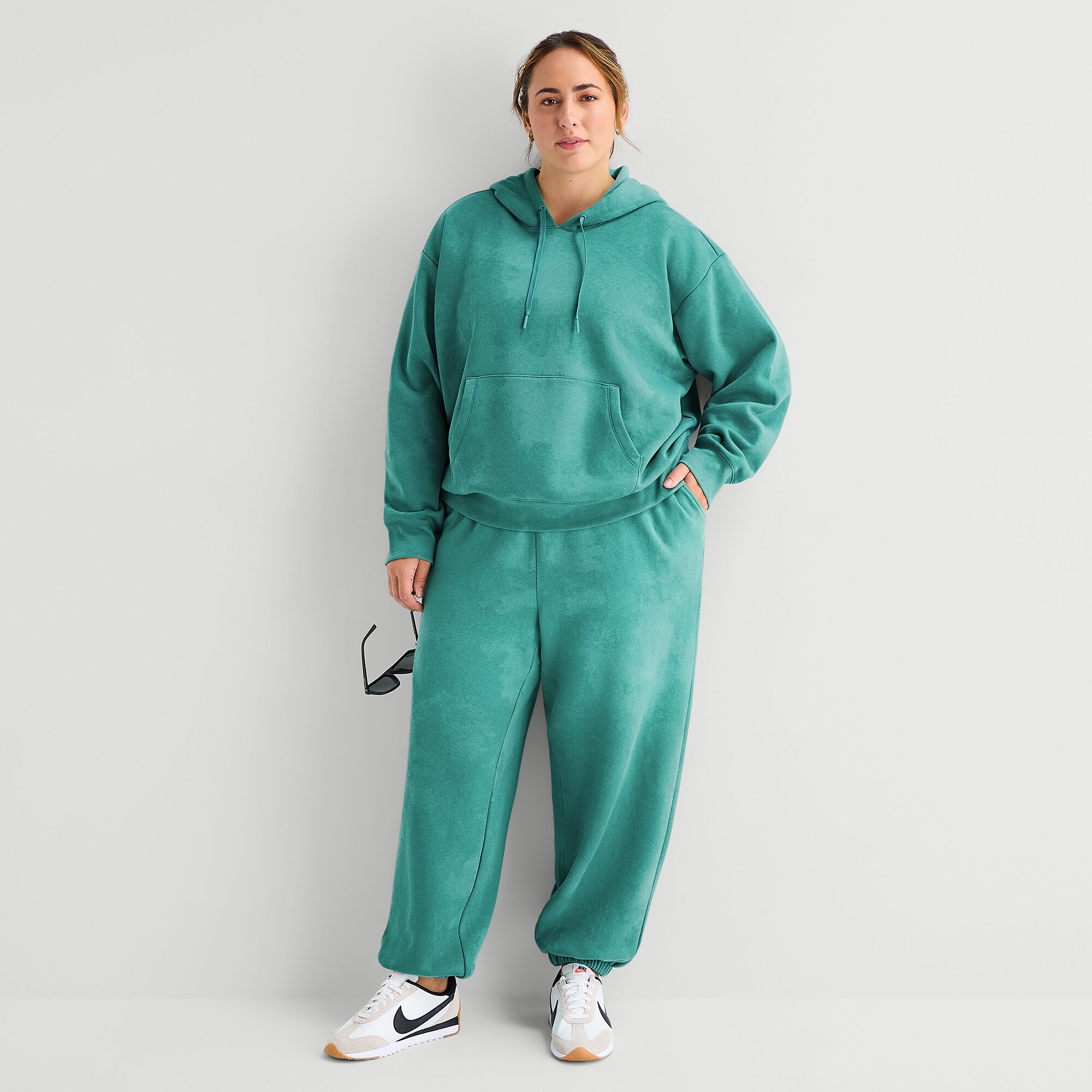 Xersion Womens Long Sleeve Active Plus Hoodie