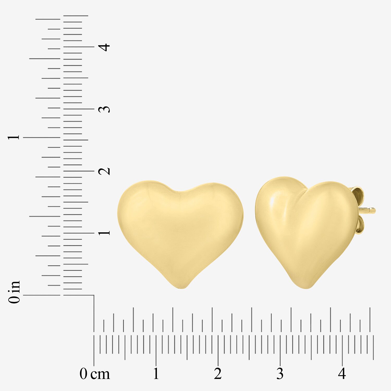 Gold Addiction 14K Gold 11.5mm Stud Earrings