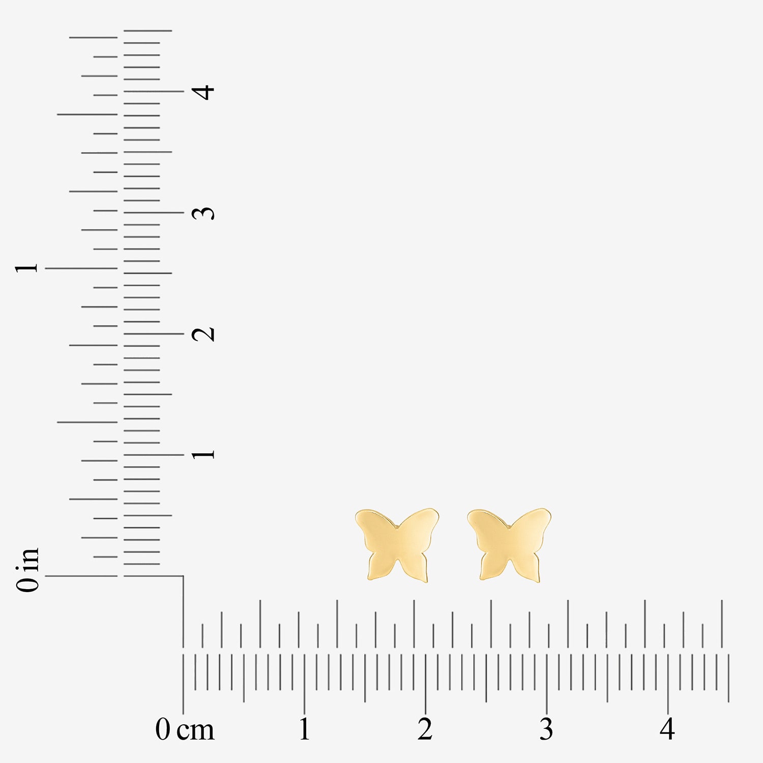 Gold Addiction 14K Gold 5.6mm Stud Earrings