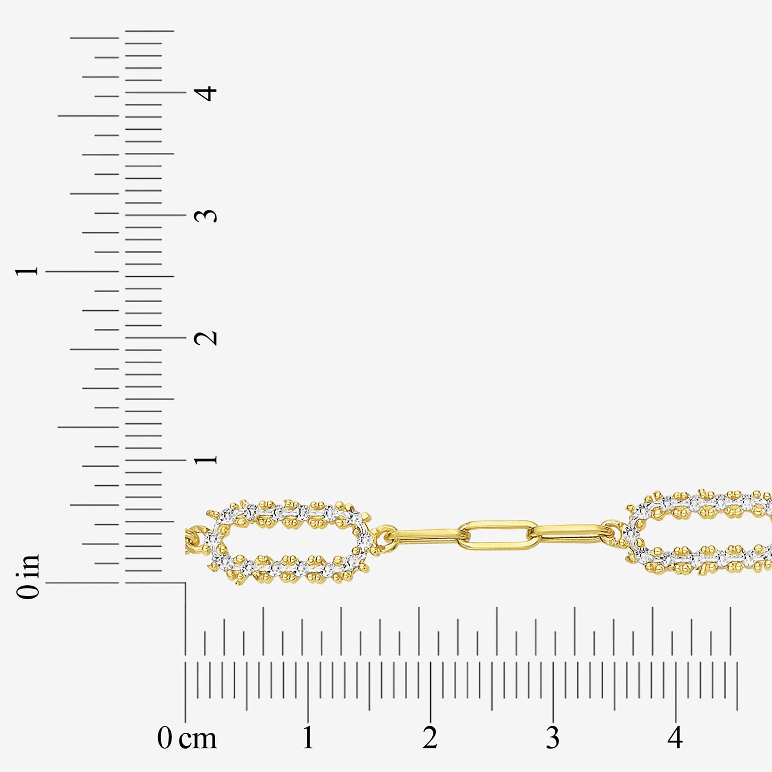 Unisex Adult 14K Gold Inch Chain Necklace