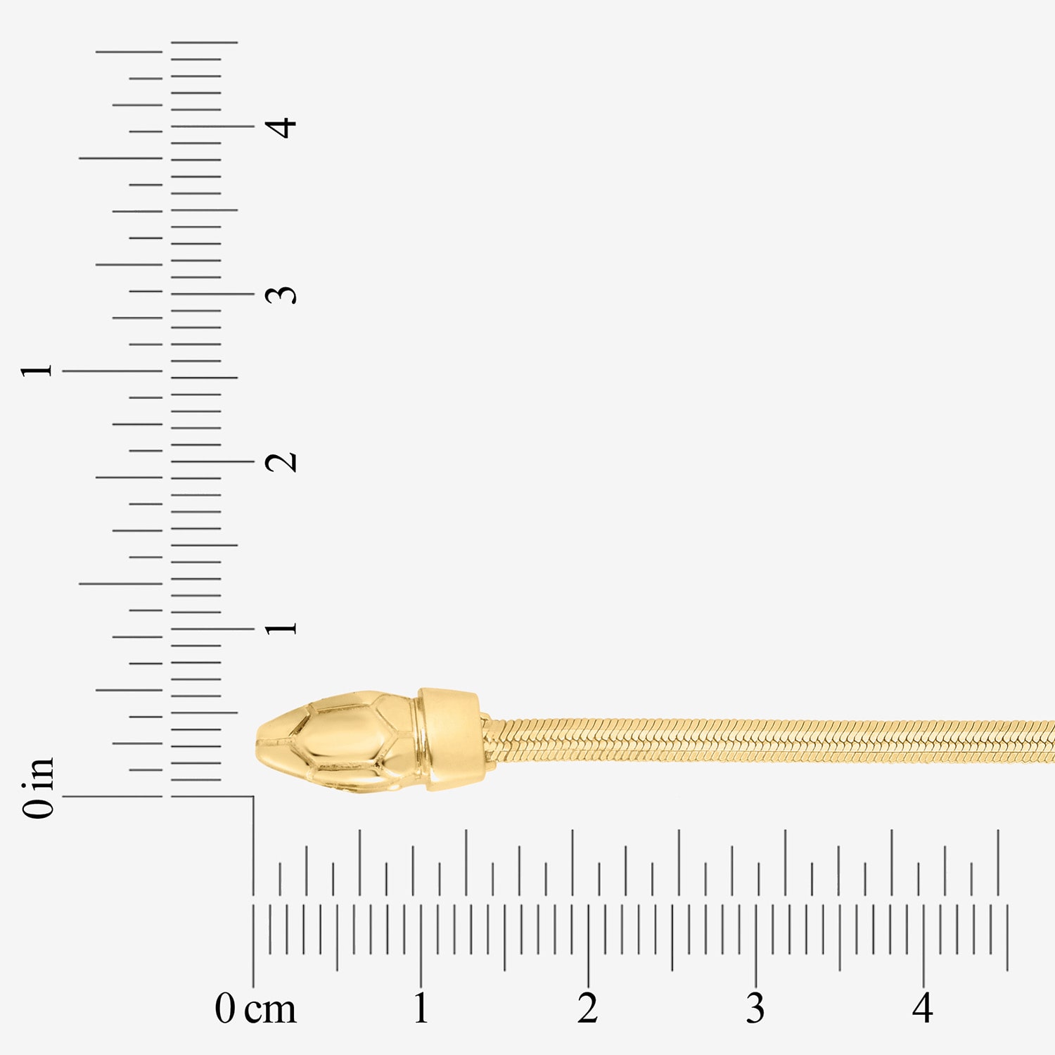 Gold Addiction Unisex Adult 14K Gold Inch Chain Necklace