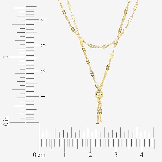 Gold Addiction Unisex Adult 14K Gold 17 Inch Chain Necklace