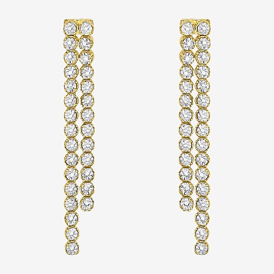 Womens 14K Gold Drop Earrings