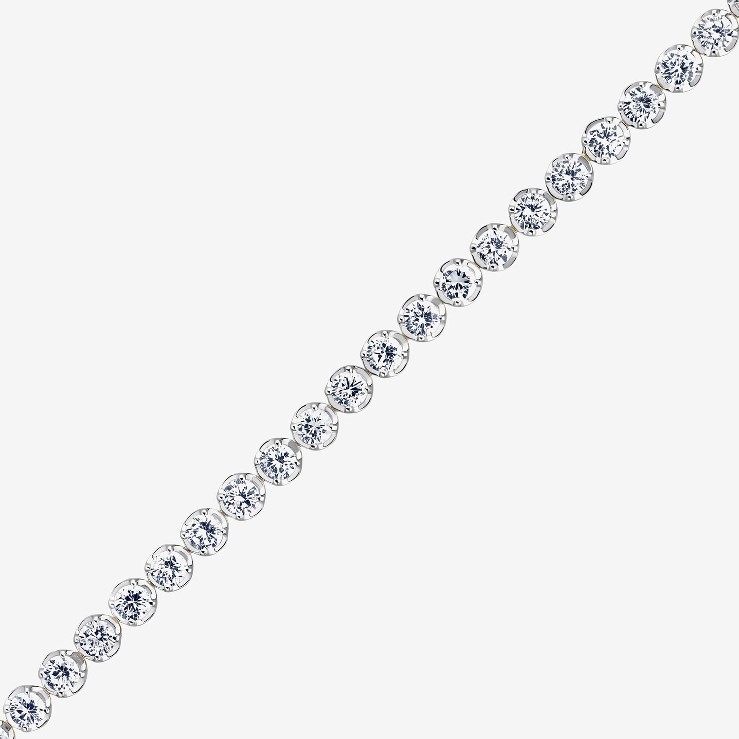 (F / Si2) Womens 12 Ct.T.W. Lab Grown White Diamond Sterling Silver 2-pc. Jewelry Set
