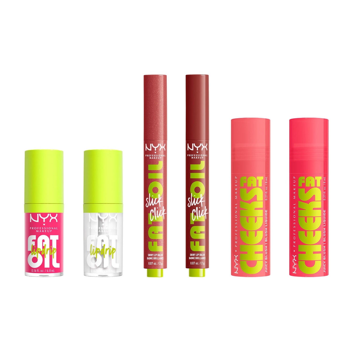 NYX Professional Makeup Fat Oil Kit (value $64)