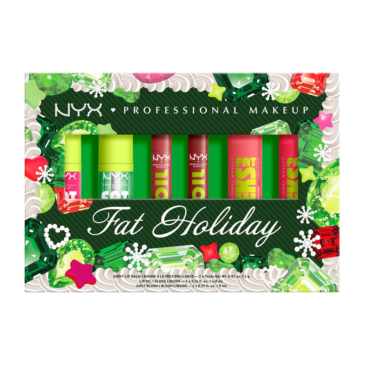 NYX Professional Makeup Fat Oil Kit (value $64)