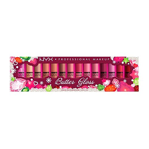 NYX Professional Makeup Butter Gloss Vault (value $84), One Size, Multiple Colors
