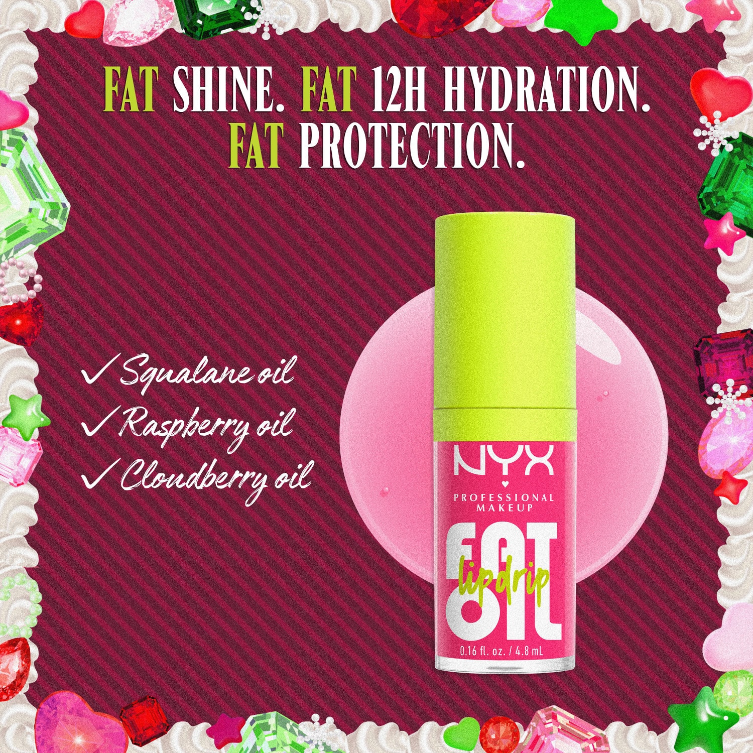NYX Professional Makeup Fat Oil Kit (value $64)