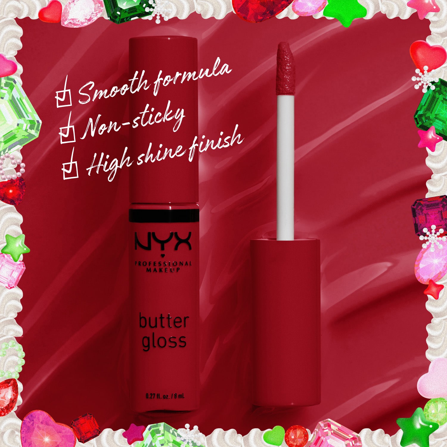 NYX Professional Makeup Butter Gloss Vault (value $84)
