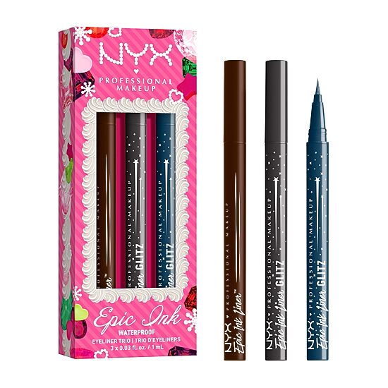 NYX Professional Makeup Epic Ink Liner Trio (value $30)