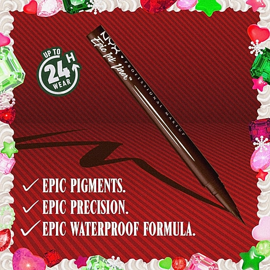 NYX Professional Makeup Epic Ink Liner Trio (value $30)