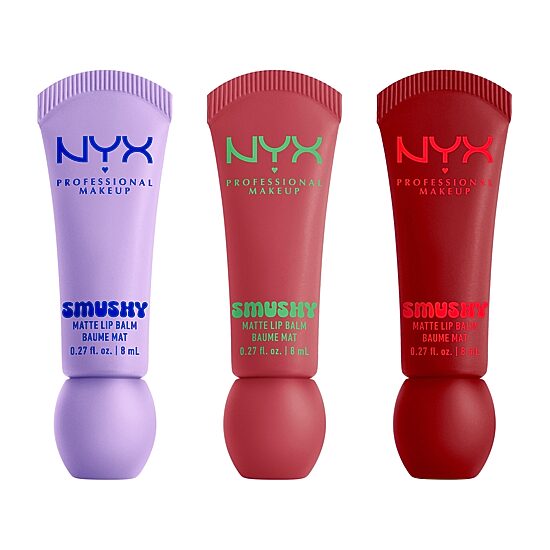 NYX Professional Makeup Smush Matte Lip Balm Trio (value $27)