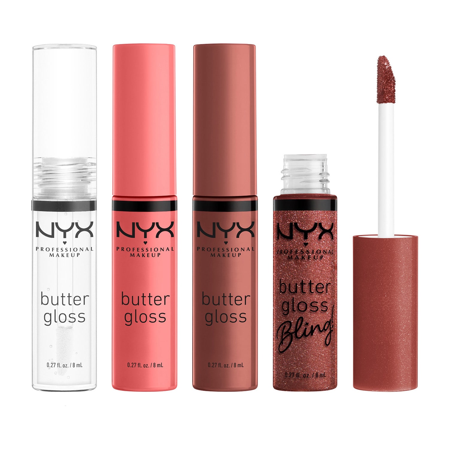 NYX Professional Makeup Butter Gloss Lip Gloss Kit (value $24)