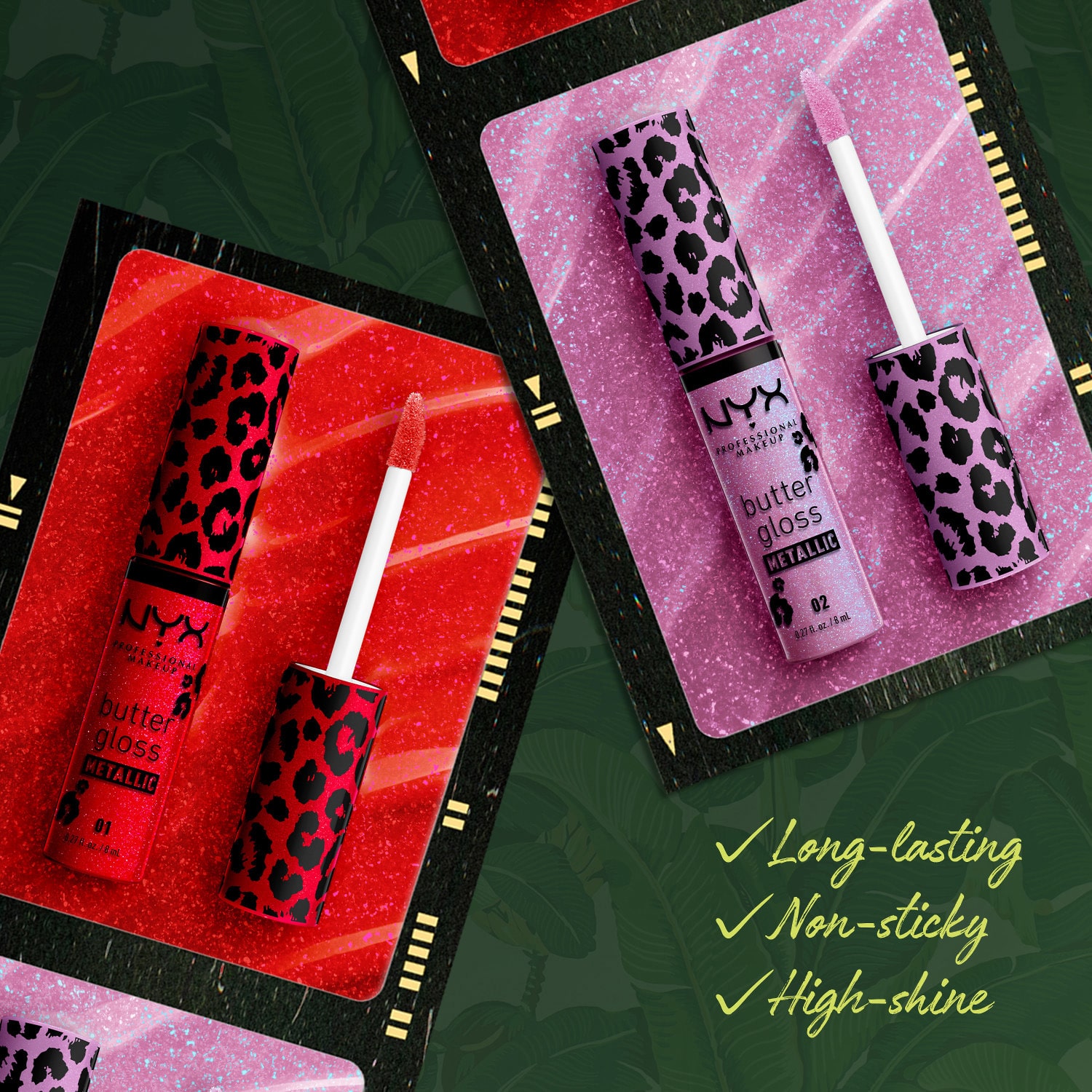 NYX Professional Makeup Party Animals Butter Gloss Bling Metallic (Limited Edition)