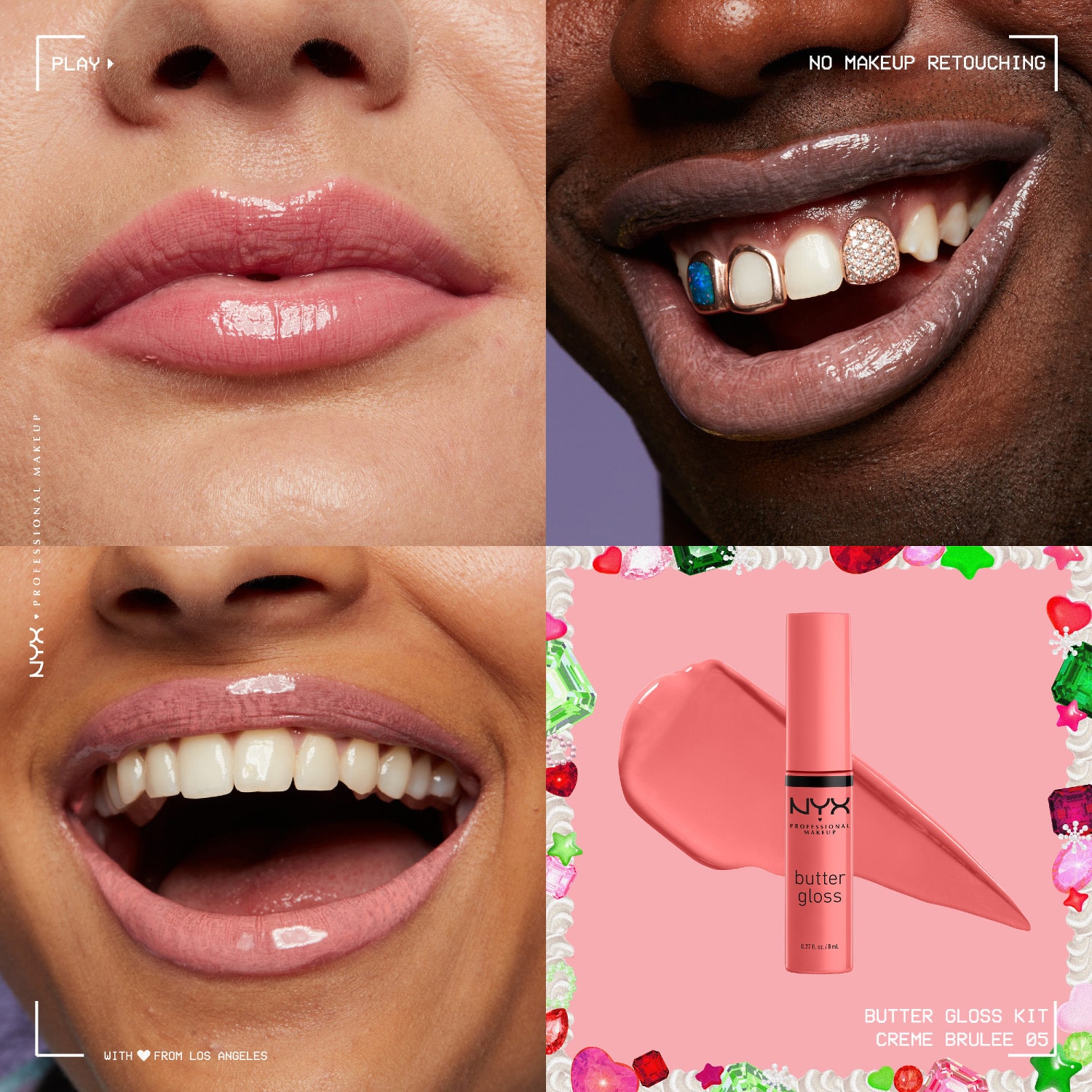 NYX Professional Makeup Butter Gloss Lip Gloss Kit (value $24)