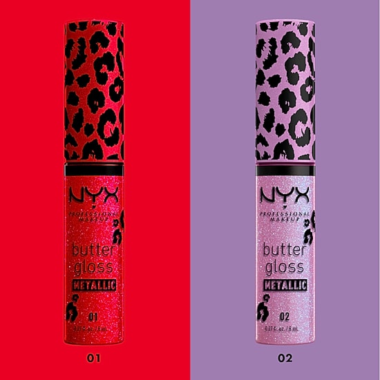 NYX Professional Makeup Party Animals Butter Gloss Bling Metallic (Limited Edition)