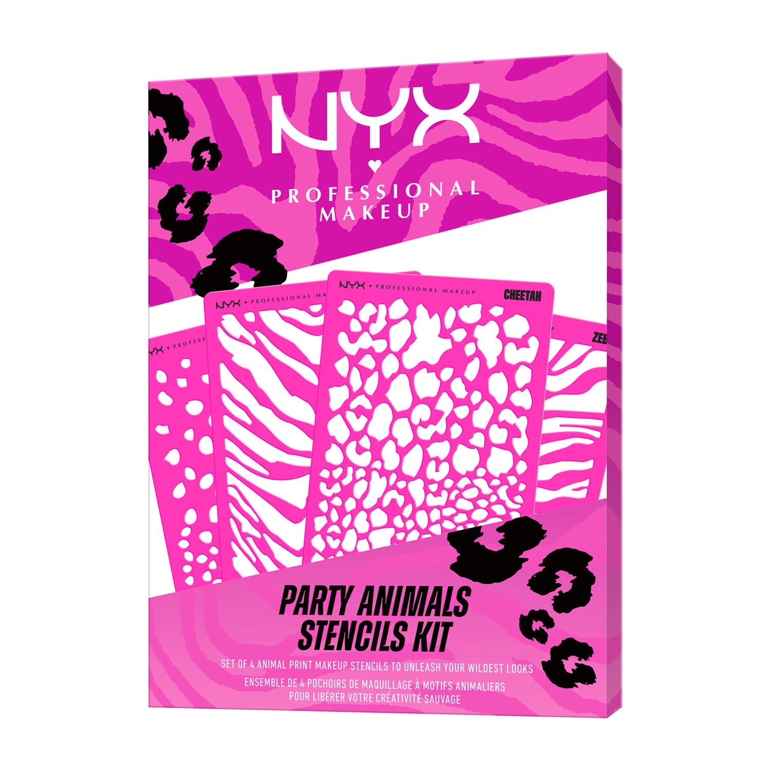 NYX Professional Makeup Party Animals Stencils Kit (Limited Edition)