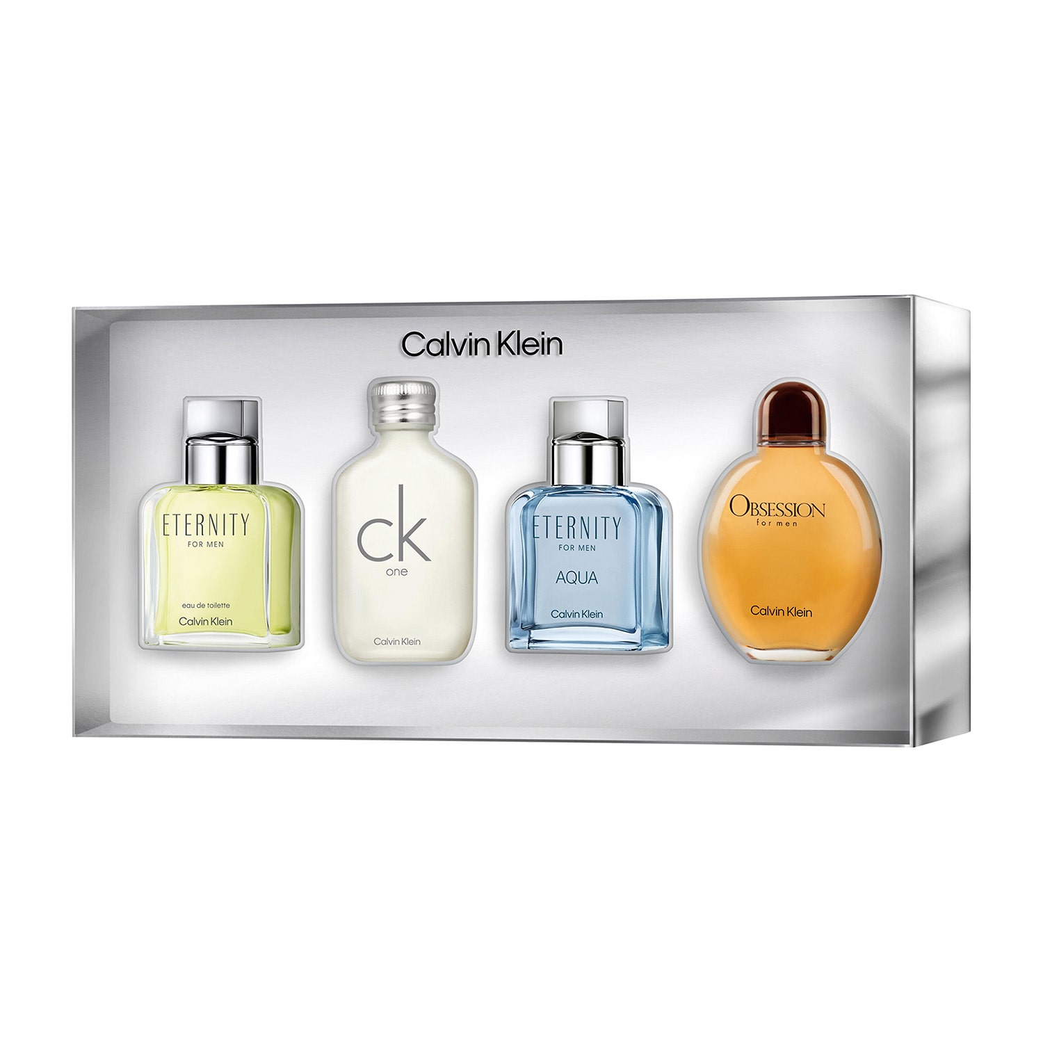 Calvin Klein Men’s Eau de Toilette Mini Cologne Discovery Gift Set ($112 Value)