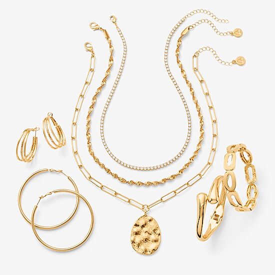 Sparkle Allure Womens Cubic Zirconia 14K Gold Over Brass 16 Inch Tennis Necklace