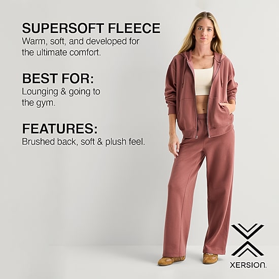 Xersion Womens Crew Neck Long Sleeve Sweatshirt