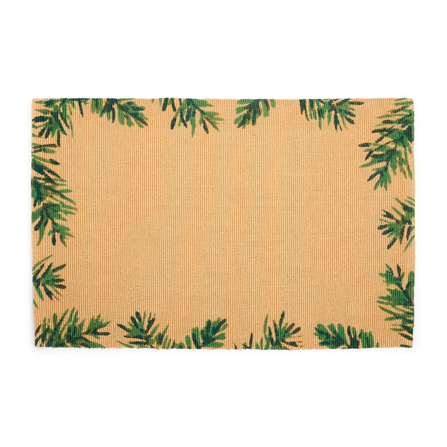 North Pole Trading Co. Christmas Tree 2pc Set 24"X36" Indoor Outdoor Rectangular Doormat