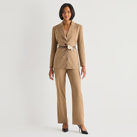 Worthington Womens Straight Pant