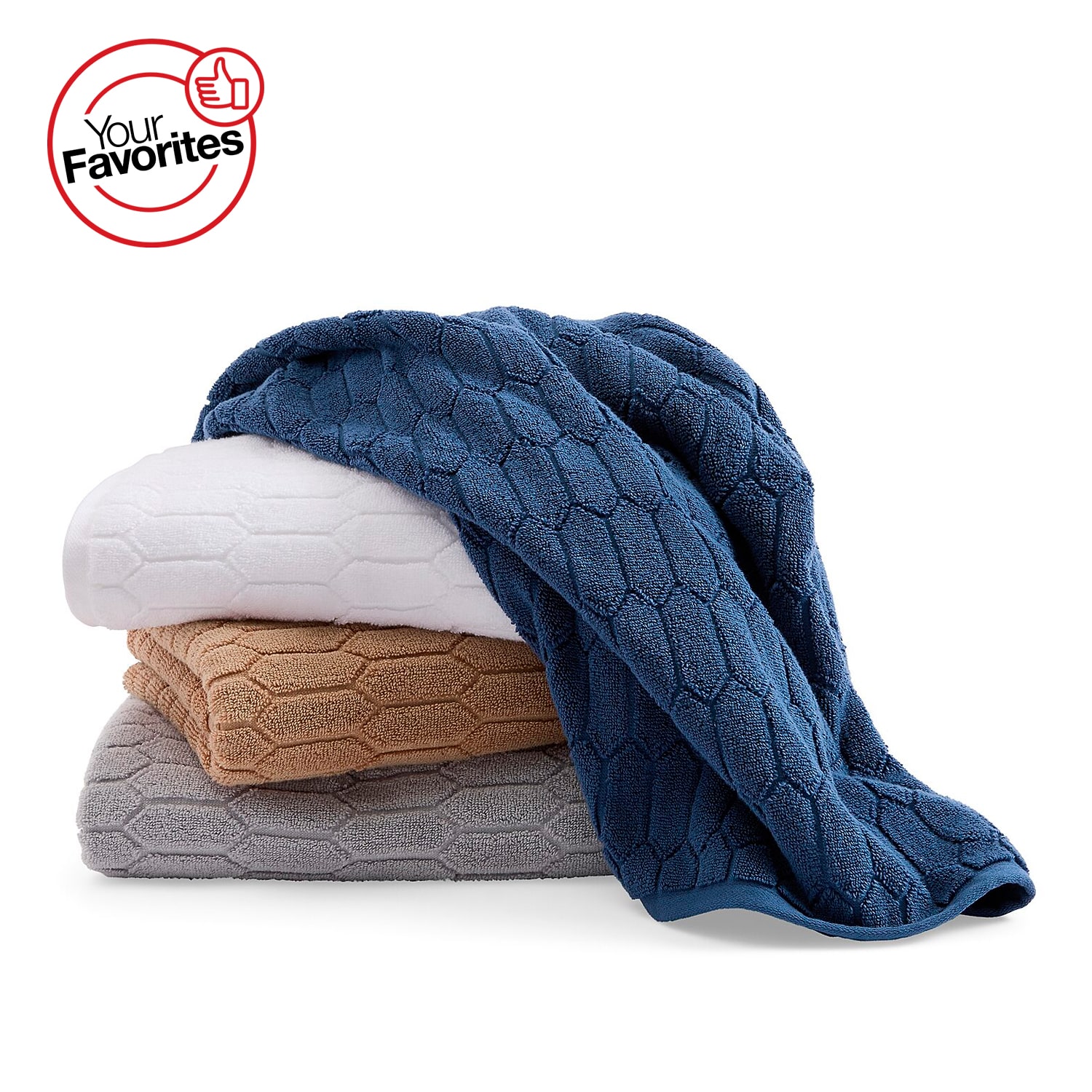 Liz Claiborne Signature Plush Textured Bath Towel