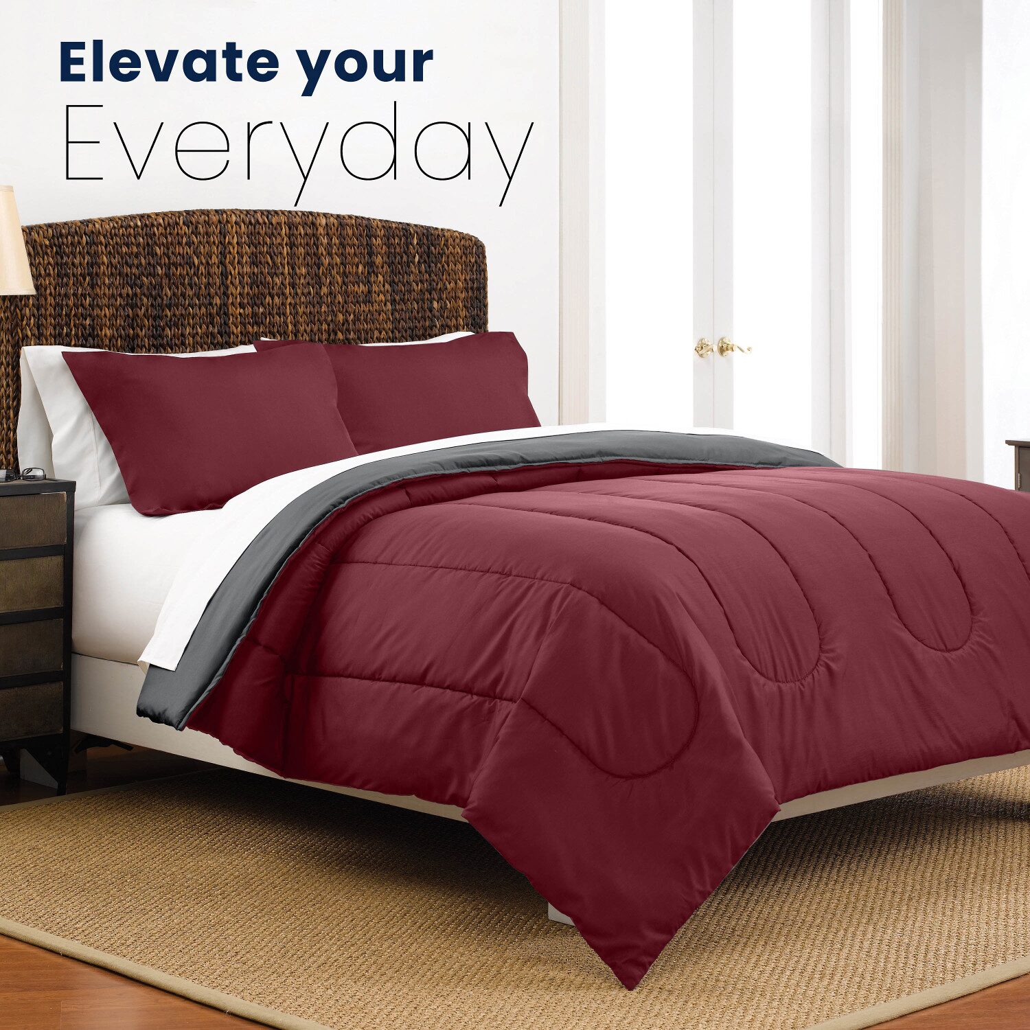 Martex Reversible Comforter Set