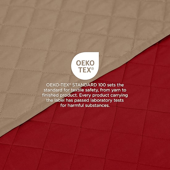 Martex Solid Reversible Coverlet