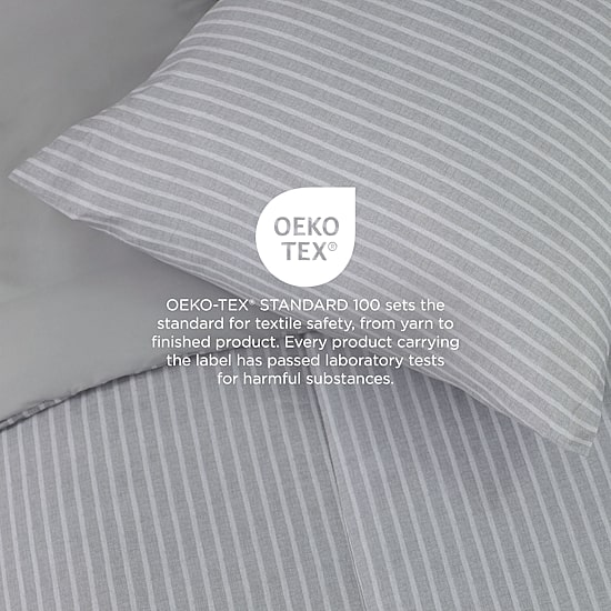 Martex Pinstripe Midweight Comforter Set