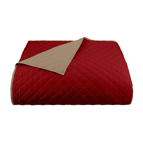 Martex Solid Reversible Coverlet