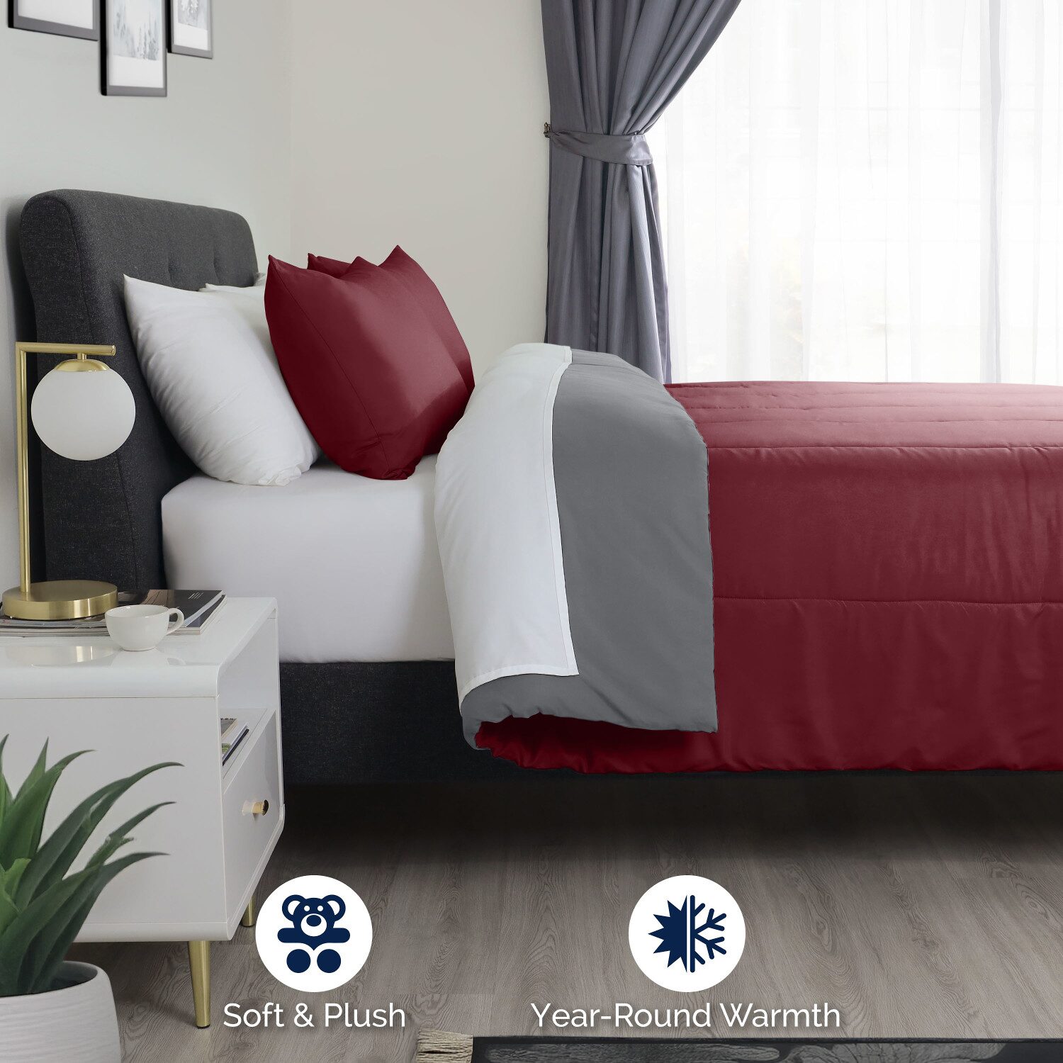 Martex Reversible Comforter Set