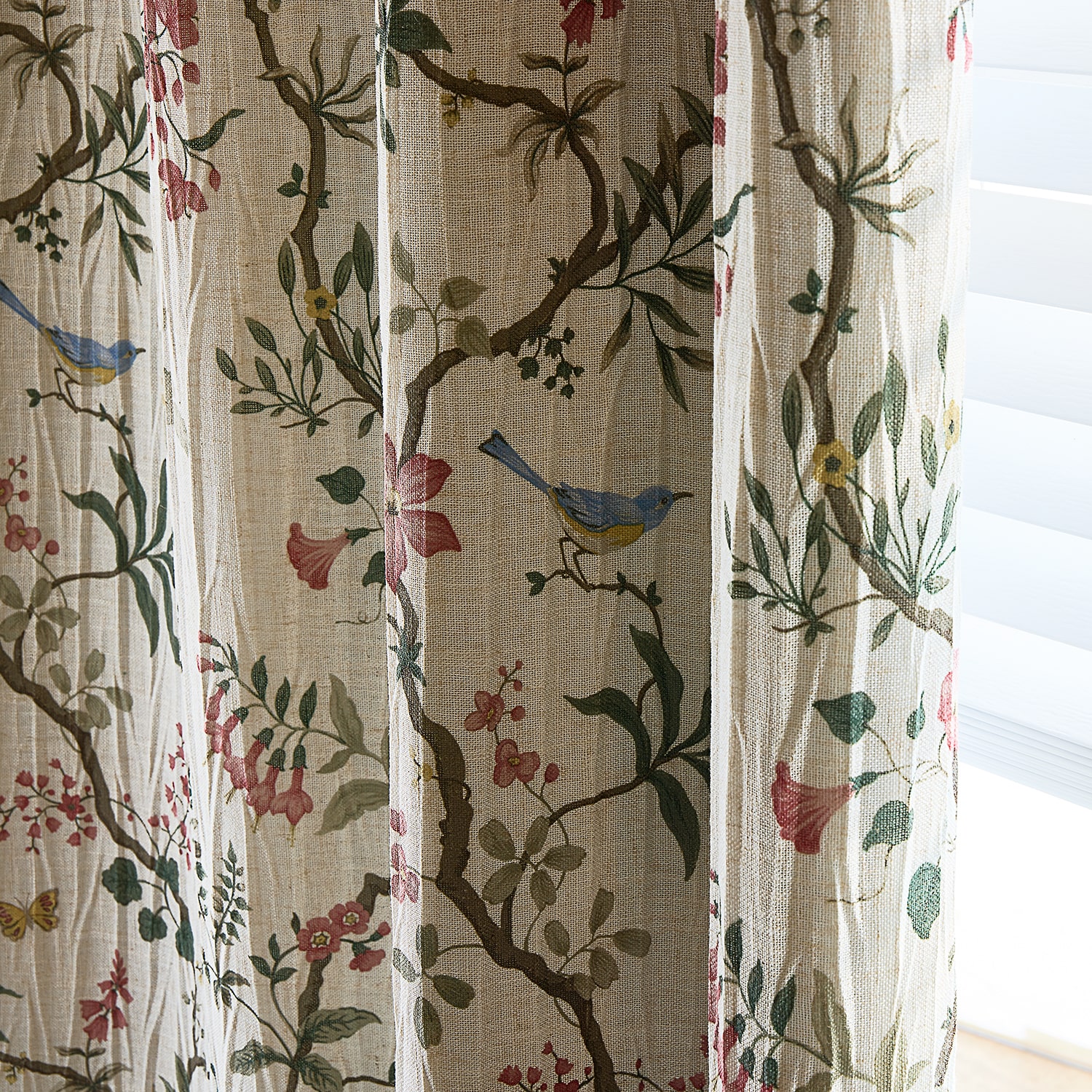 Max Blackout Crestview Crushed Print Grommet Top 100% Single Curtain Panel