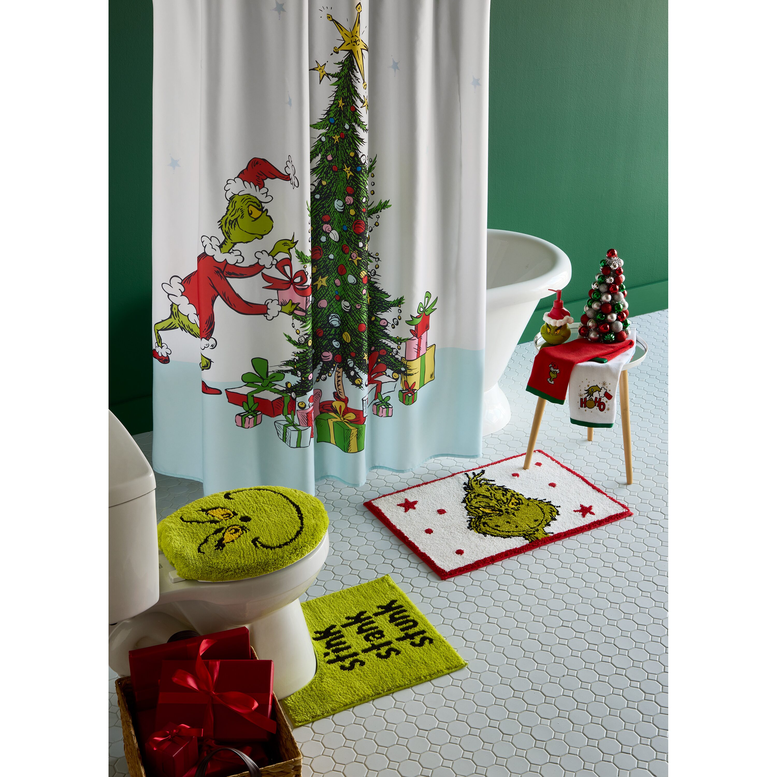 Grinch Bath Rug