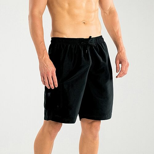 Dolfin Mens Quick Dry Swim Shorts In Black