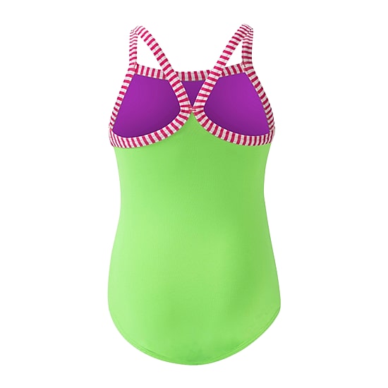 Dolfin Toddler Girls Easy-on + Easy-off Sleeveless One Piece Swimsuit