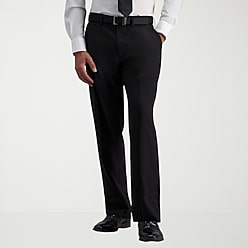 Men's Black Dress Pants - Men