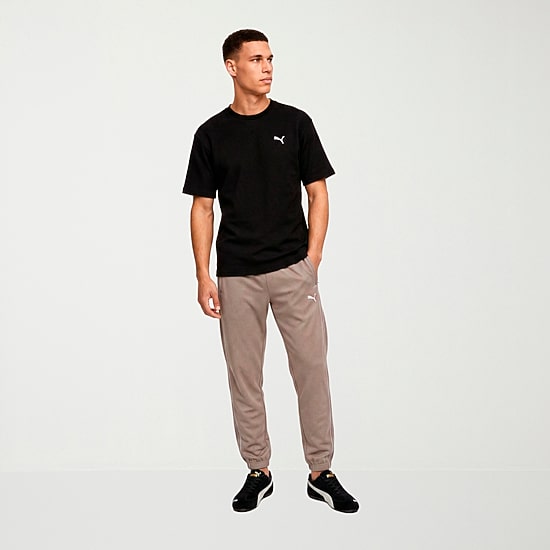 PUMA Mens Crew Neck Short Sleeve Active T-Shirt