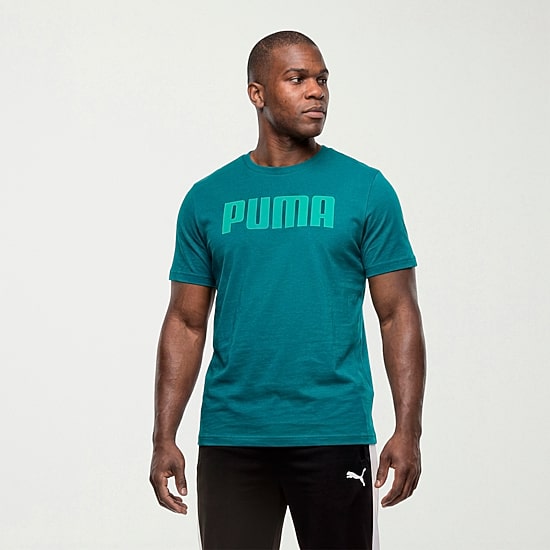 PUMA Mens Crew Neck Short Sleeve Regular Fit Big and Tall Graphic T-Shirt